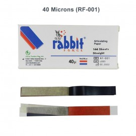 Rabbit Force RubyMark Articulating Papers Straight & Horseshoe Blue/Red