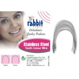 Rabbit Force SS Epoxy Coated Tooth Colour Euroform Wire -Round