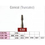 Jota Conical Truncated Carbide Burs