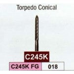 Jota Torpedo Conical Carbide Bur (C245K FG) #18