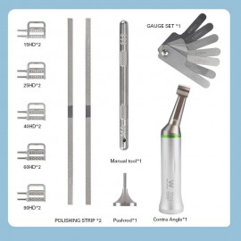Waldent Orthodontic Inter-Proximal Reduction IPR Handpiece Kit
