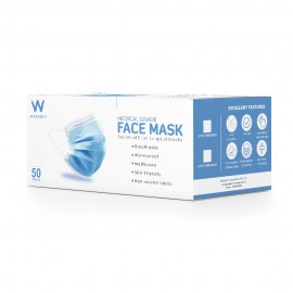 Waldent Face Masks 3-Ply - PK/50