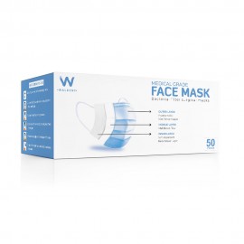 Waldent Face Masks 4-Ply - PK/50