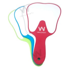 Waldent Tooth Shape Hand Mirror