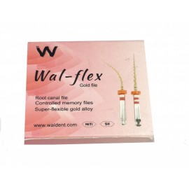 Waldent Wal-Flex Gold Rotary Files - (W1-W6) Assorted