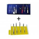Api Orthodontic Instruments Kit + Plier Stand Combo