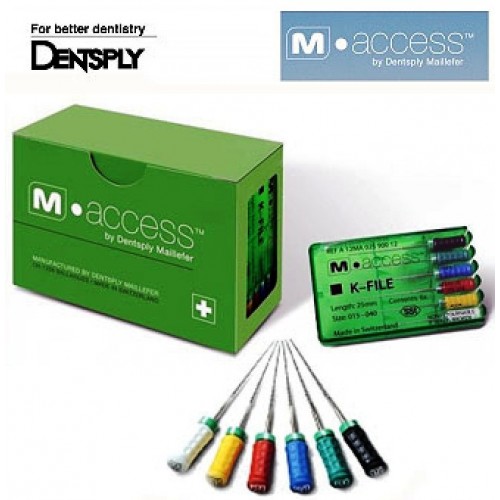 Dentsply M-Access K-Files 25mm (Hand Use)  - CLEARANCE SALE !!