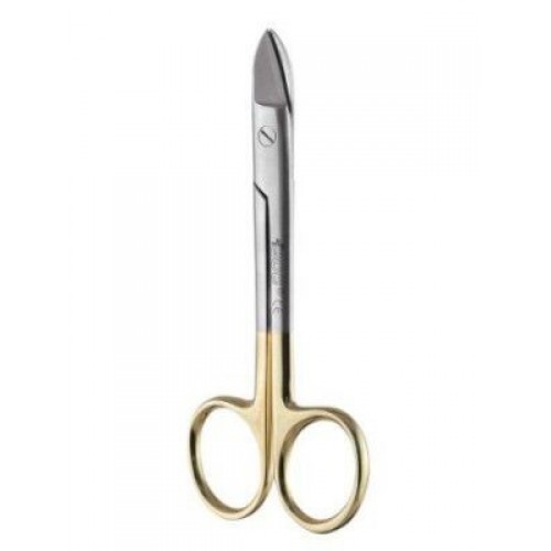 Gdc Scissors Crown & Band Tc - Straight (12cm) (S5038)