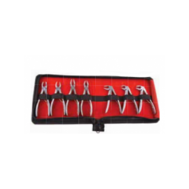 Gdc Extraction Forceps Pedo Set Of 7 In Pouch Standard (Efpsp7)