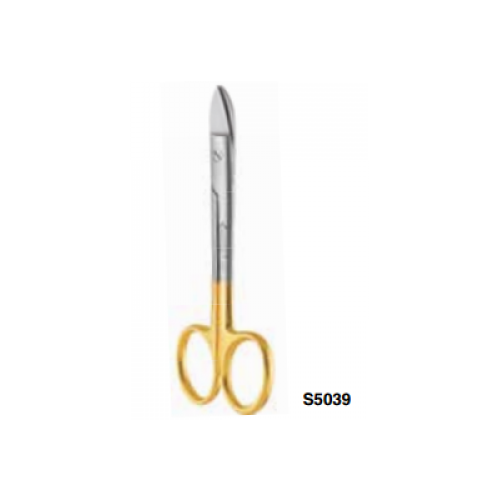 Gdc Scissors Crown &Amp; Band Tc - Curved (12cm) (S5039)