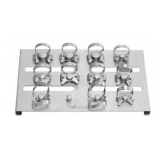 Gdc Rubber Dam Clamp Set Of 11 With Clamp Holder (Rdcob11)