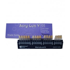 Ruthinium Shade guide Acry Lux V