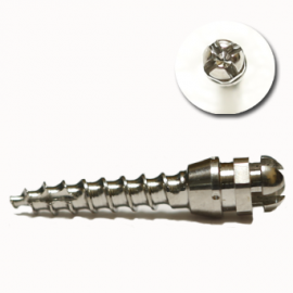 SK Surgicals Orthodontic Mini implant Titanium Screw - Bracket Head type (D 1.8 mm, L 8mm) - Pack of 4