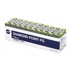 Shofu Diamond Bur FG - Coarse Grit (Green Banded Shank)
