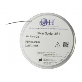 G&H Silver Solder Wire .025 X 6 Ft.