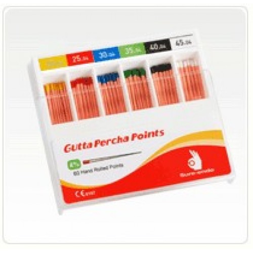 Sure Endo Gutta Percha Points Length Marked- 6%