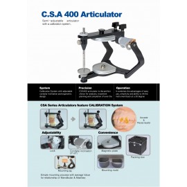 Corident Articulator CSA600 (Semi-Adjustable Type)