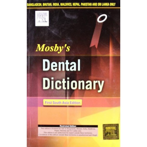 Mosby's Dental Dictionary: First South Asia Edition PB  (Kharbanda OP)